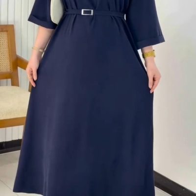 پیراهن ماکسی آستین پاکتی